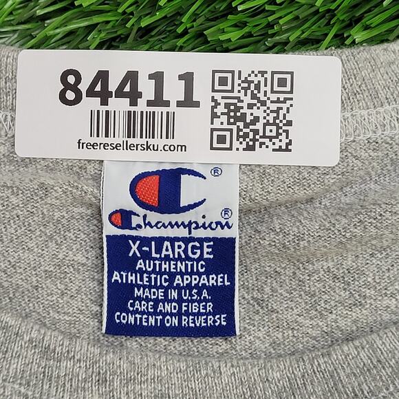 Vintage Champion Xavier Musketeers Shirt XL 23x27 Crop USA - Picture 6 of 14